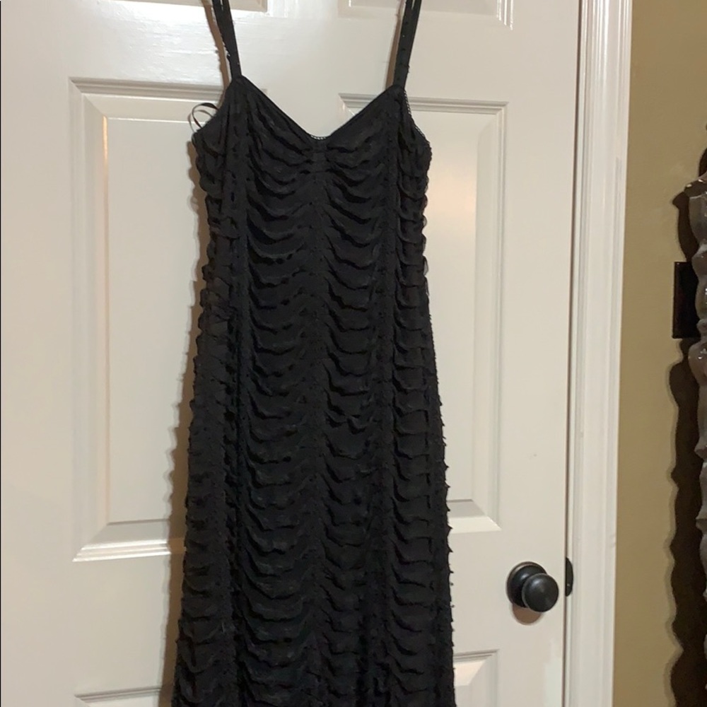 Betsy Johnson Black Evening Gown